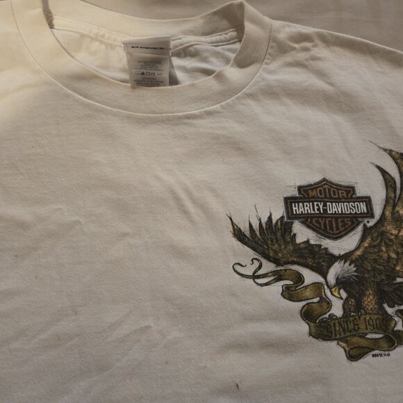 Harley-Davidson 3 Men's T-shirts Size 3XL pre-owned TN IL AZ - Picture 4 of 7